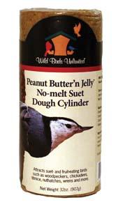 No-Melt Suet Dough Cylinders