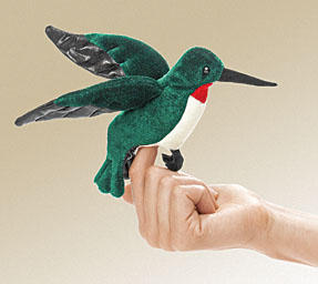 Hummingbird Finger Puppet